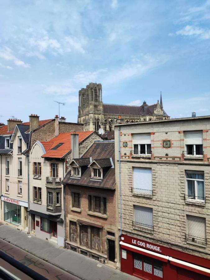 Chez Apolline - Vue Cathedrale - Hyper Centre Ville Reims Zewnętrze zdjęcie